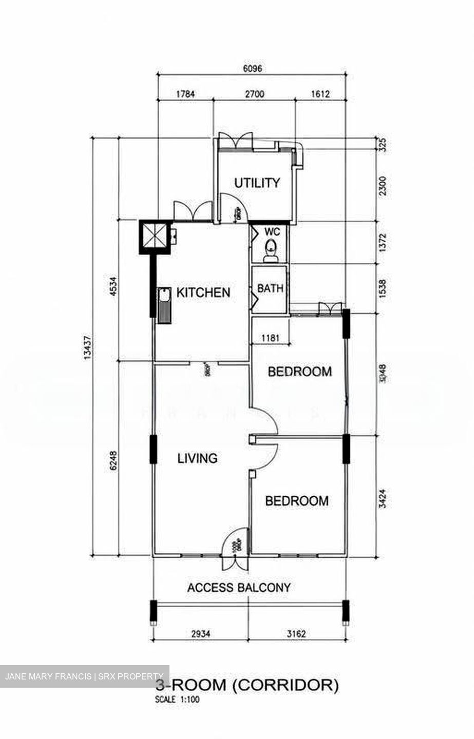 Blk 208 Boon Lay Place (Jurong West), HDB 3 Rooms #620064411